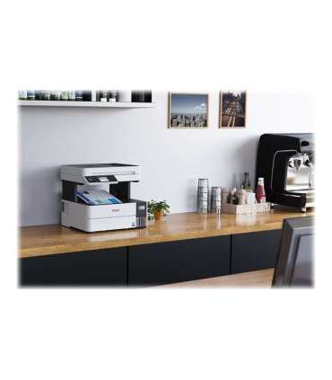 Epson Multifunctional printer EcoTank L6490 Inkjet Colour 4-in-1 Wi-Fi Black and white