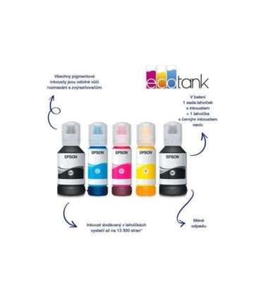 Epson Multifunctional printer EcoTank L6490 Inkjet Colour 4-in-1 Wi-Fi Black and white