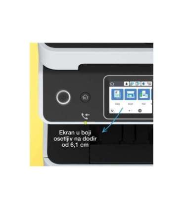Epson Multifunctional printer EcoTank L6490 Inkjet Colour 4-in-1 Wi-Fi Black and white