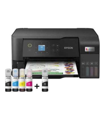Epson Multifunctional printer EcoTank L3560 Inkjet Colour Inkjet Multifunctional Printer A4 Wi-Fi Black