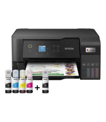 Epson Multifunctional printer EcoTank L3560 Inkjet Colour Inkjet Multifunctional Printer A4 Wi-Fi Black