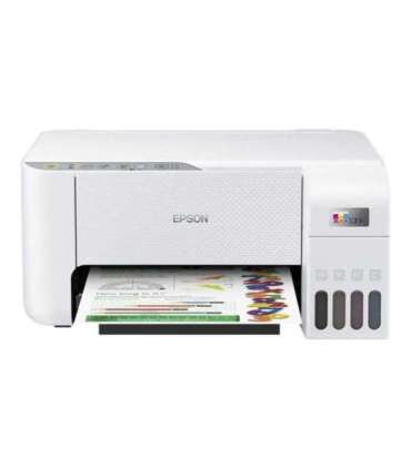 Epson Multifunctional Printer EcoTank L3276 Inkjet Colour 3-in-1 A4 Wi-Fi White