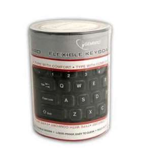 Gembird Flexible keyboard Wired US USB + PS/2
