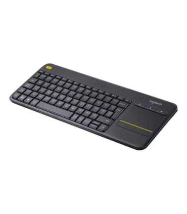 Logitech K400 Plus Keyboard with Trackpad Wireless US Black USB port