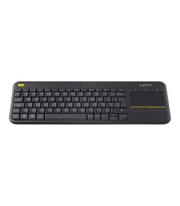 Logitech K400 Plus Keyboard with Trackpad Wireless US Black USB port