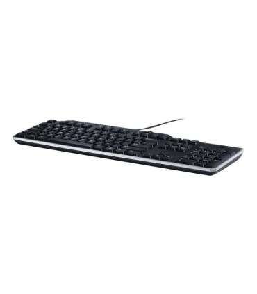 Dell Keyboard KB522 Multimedia Wired Russian Black USB 2.0 Numeric keypad