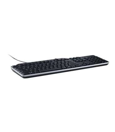 Dell Keyboard KB522 Multimedia Wired Russian Black USB 2.0 Numeric keypad