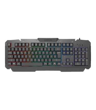 Logilink Gaming-Set, keyboard, mouse and mouspad ID0185 Metal Keyboard, Mouse and Pad Set Wired Mouse