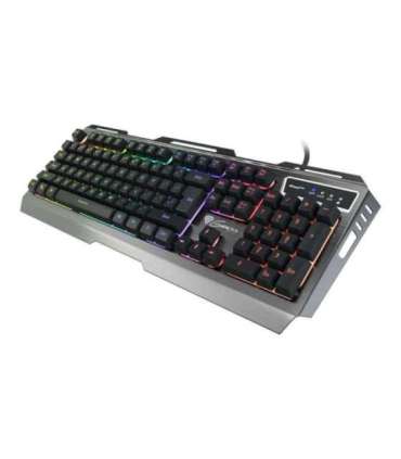 Genesis Rhod 420 Gaming keyboard Wired RGB LED light US 1.6 m Black