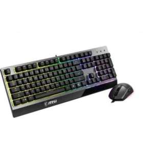 MSI Vigor GK30 COMBO US MSI Vigor GK30 COMBO Keyboard and Mouse Set Wired RGB LED light US