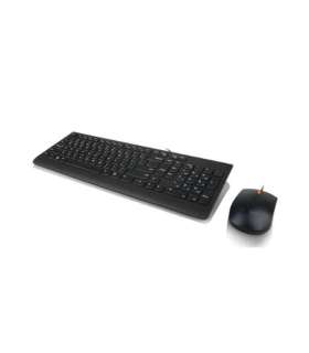 Lenovo USB Combo Keyboard & Mouse 300 Black Keyboard and Mouse Combo English 1.8 m Black Wired Via USB