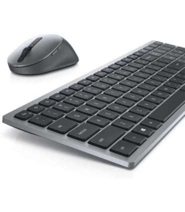 Dell Keyboard and Mouse KM7120W Keyboard and Mouse Set Wireless Batteries included EN/LT Bluetooth Titan