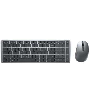 Dell Keyboard and Mouse KM7120W Keyboard and Mouse Set Wireless Batteries included EN/LT Bluetooth Titan