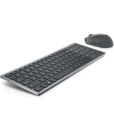 Dell Keyboard and Mouse KM7120W Keyboard and Mouse Set Wireless Batteries included EN/LT Bluetooth Titan