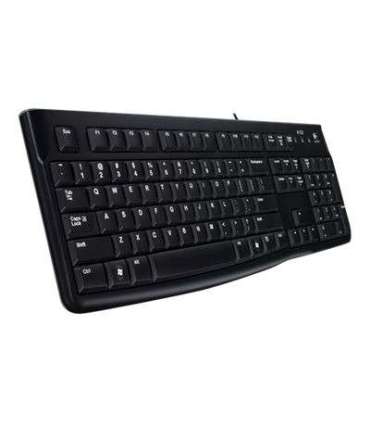 Logitech Desktop MK120 Wired keyboard USB Mouse included US Black