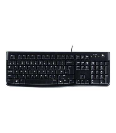 Logitech Desktop MK120 Wired keyboard USB Mouse included US Black