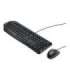 Logitech Desktop MK120 Wired keyboard USB Mouse included US Black