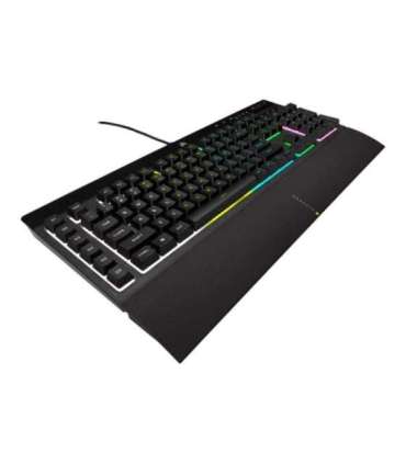 Corsair Rubber Dome Gaming Keyboard K55 RGB PRO Gaming keyboard Wired RGB LED light US Black