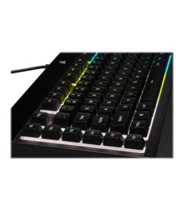 Corsair Rubber Dome Gaming Keyboard K55 RGB PRO Gaming keyboard Wired RGB LED light US Black