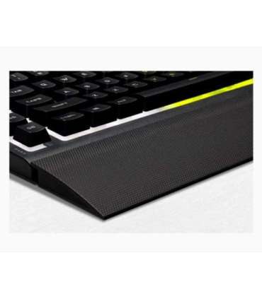 Corsair Rubber Dome Gaming Keyboard K55 RGB PRO Gaming keyboard Wired RGB LED light US Black