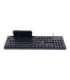 Gembird Multimedia keyboard with phone stand KB-UM-108 Multimedia Wired US Black