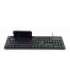 Gembird Multimedia keyboard with phone stand KB-UM-108 Multimedia Wired US Black