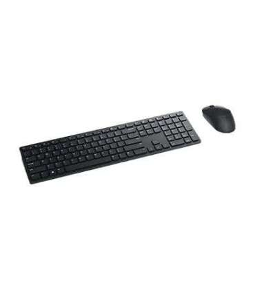 Dell Pro Keyboard and Mouse (RTL BOX) KM5221W Keyboard and Mouse Set Wireless Batteries included US Black