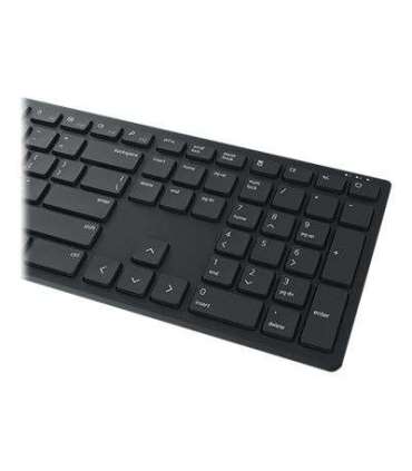 Dell Pro Keyboard and Mouse (RTL BOX) KM5221W Keyboard and Mouse Set Wireless Batteries included US Black