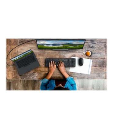Dell Pro Keyboard and Mouse (RTL BOX) KM5221W Keyboard and Mouse Set Wireless Batteries included US Black