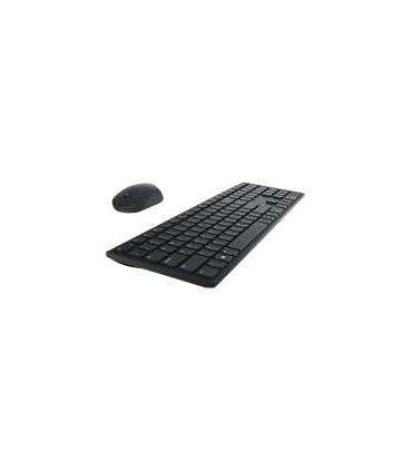 Dell Pro Keyboard and Mouse KM5221W Keyboard and Mouse Set Wireless Batteries included US Black Wireless