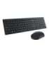 Dell Pro Keyboard and Mouse KM5221W Keyboard and Mouse Set Wireless Batteries included EE Black Wireless