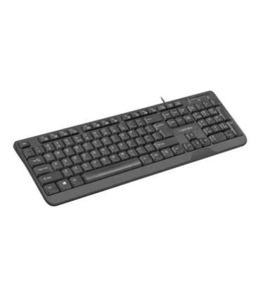 Natec Keyboard, Trout, US Layout, Slim, Black Natec NKL-0967 Trout Standard Wired US Black USB Type-A |