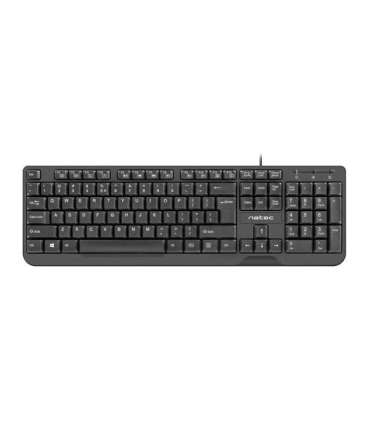 Natec Keyboard, Trout, US Layout, Slim, Black Natec NKL-0967 Trout Standard Wired US Black USB Type-A |