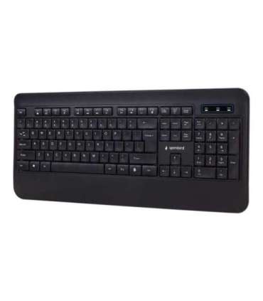 Gembird Multimedia Keyboard KB-UML-03 Multimedia Wired US Black
