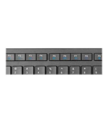 Natec Keyboard Discus 2 Slim Standard Wired US Black USB 2.0 424 g Numeric keypad