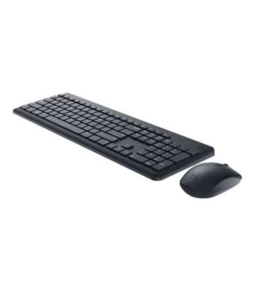 Dell Keyboard and Mouse KM3322W Keyboard and Mouse Set Wireless Batteries included US Black Wireless