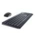 Dell Keyboard and Mouse KM3322W Keyboard and Mouse Set Wireless Batteries included US Black Wireless