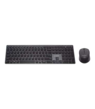 Gembird Backlight Pro Business Slim wireless desktop set KBS-ECLIPSE-M500 Keyboard and Mouse Set Wireless |