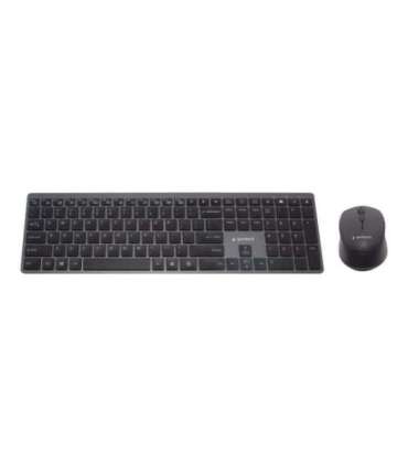 Gembird Backlight Pro Business Slim wireless desktop set KBS-ECLIPSE-M500 Keyboard and Mouse Set Wireless |