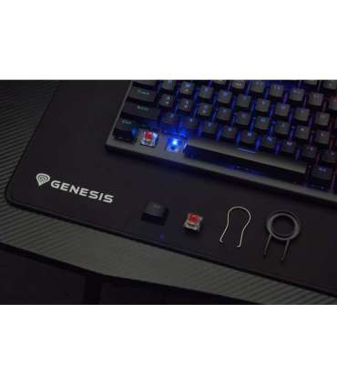 Genesis THOR 303 TKL Black Mechanical Gaming Keyboard Wired RGB LED light US USB Type-A 865 g |