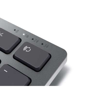 Dell Keyboard KB700 Keyboard Wireless Russian Titan Gray 2.4 GHz, Bluetooth 5.0