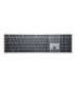 Dell Keyboard KB700 Keyboard Wireless Russian Titan Gray 2.4 GHz, Bluetooth 5.0