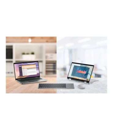 Dell Keyboard KB740 Keyboard Wireless Russian Titan Gray 2.4 GHz, Bluetooth 5.0 506 g