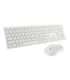 Dell Keyboard and Mouse KM5221W Pro Keyboard and Mouse Set Wireless Mouse included US White 2.4 GHz