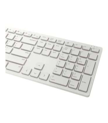 Dell Keyboard and Mouse KM5221W Pro Keyboard and Mouse Set Wireless Mouse included US White 2.4 GHz