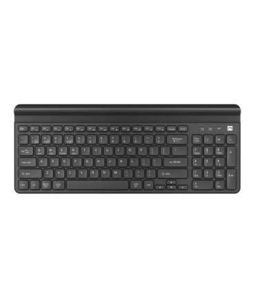 Natec Keyboard Felimare NKL-1973 Keyboard Wireless US Black 2.4 GHz, Bluetooth 415 g