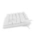 Natec Keyboard Nautilus NKL-1951 Keyboard Wired US White USB Type-A 390 g