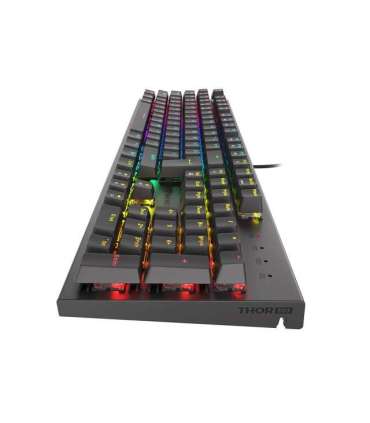 Genesis THOR 303 Black Mechanical Gaming Keyboard Wired RGB LED light US USB Type-A 1152 g Outemu Red