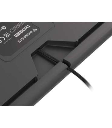 Genesis THOR 303 Black Mechanical Gaming Keyboard Wired RGB LED light US USB Type-A 1152 g Outemu Red