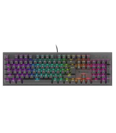 Genesis THOR 303 Black Mechanical Gaming Keyboard Wired RGB LED light US USB Type-A 1152 g Outemu Red